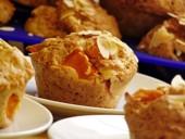 Barackos-joghurtos muffin