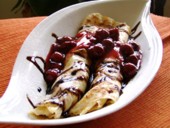 Csokis-meggyes palacsinta