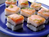 F�st�lt lazacos szusikock�k