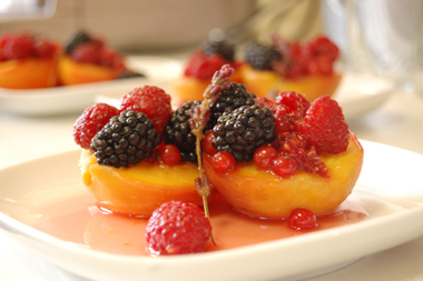 �sziabarackok levendula szirupban